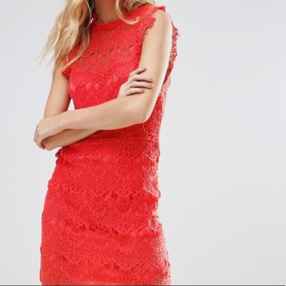 Free People lace open back dress NWT - Picture 5 of 6